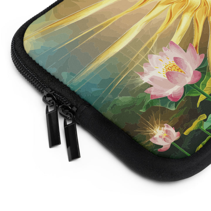 Lotus Sun Laptop Sleeve