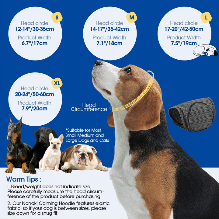 Dog Ear Cover | Noise Protection & Recovery Head Wrap