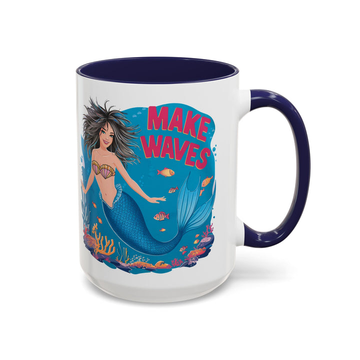 Accent Coffee Mug (11, 15oz) - Make Waves