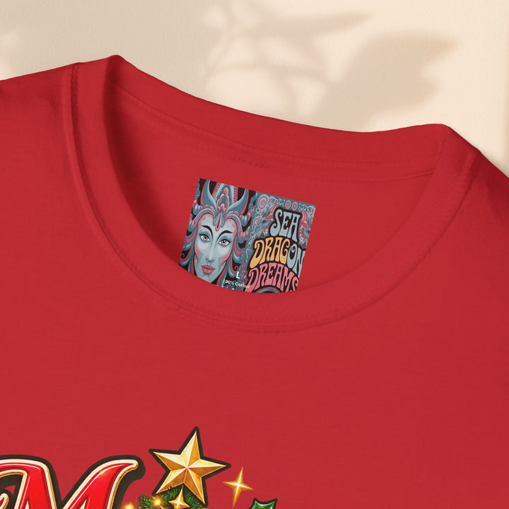 Merry & Bright Christmas T-Shirt – Festive Holiday Graphic Tee