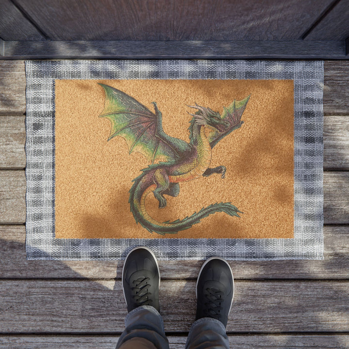 Electric Dragon Doormat