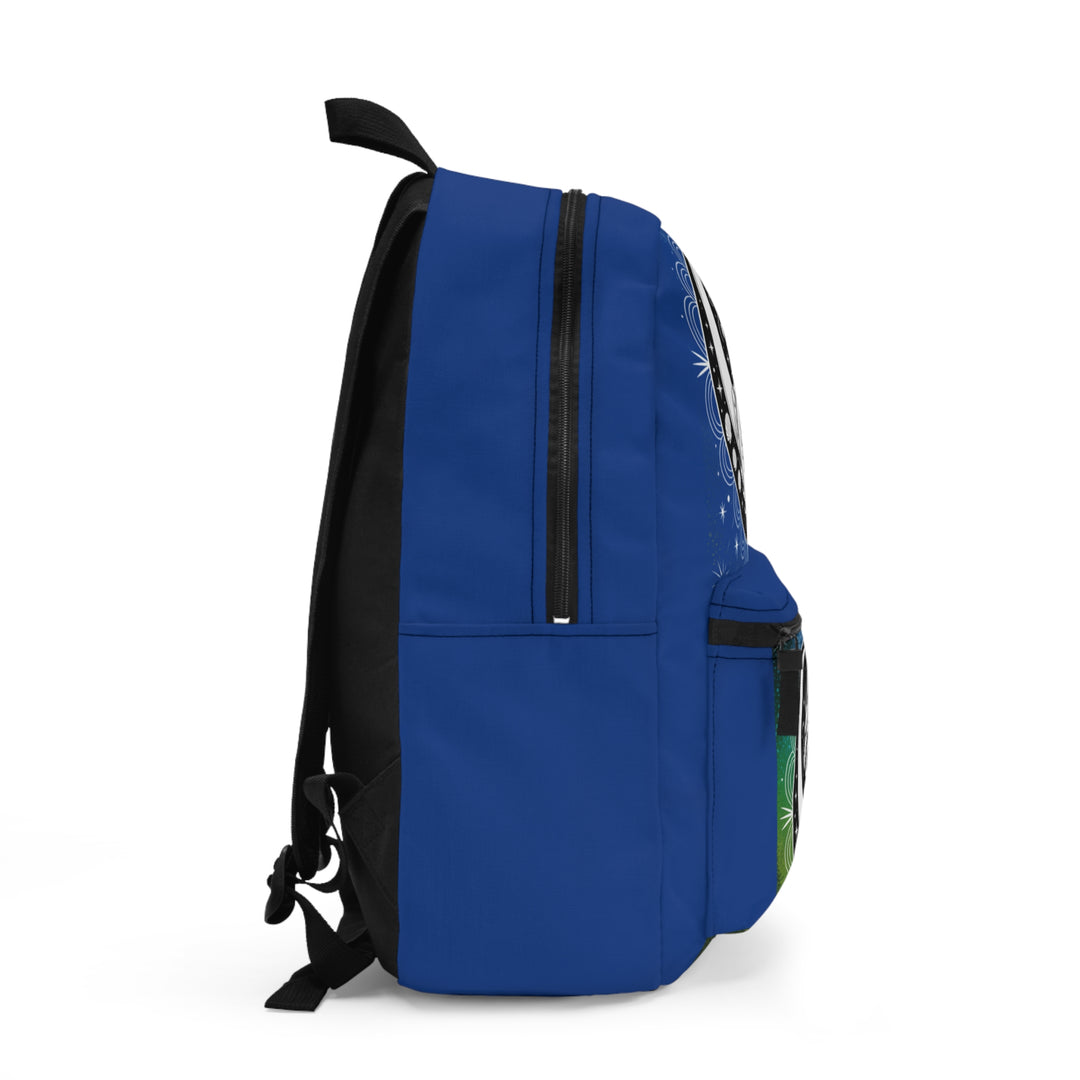 Dragon Yin Yang Backpack, Colorful School Bag, Stylish Travel Pack, Unique Gift for Teens, Unisex Laptop Carrier