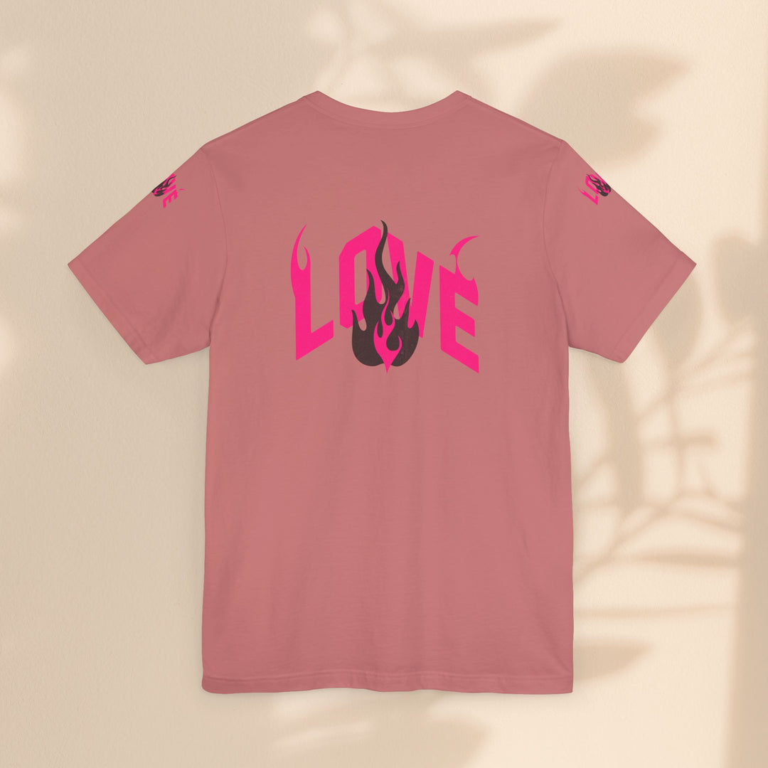 Unisex Jersey Short Sleeve Tee - LOVE