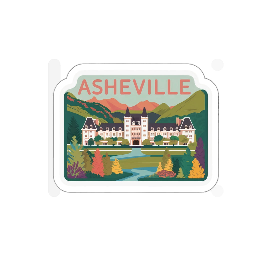 Die-Cut Stickers - Asheville North Carolina