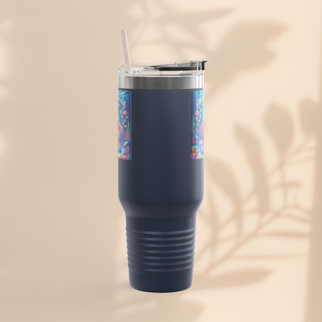 Mother of the Mermaids Insulated Travel Mug, 40oz | Perfect for Road Trips, Summer Days