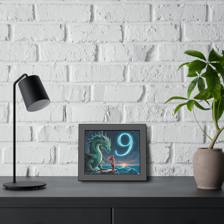 Number 9 and Dragons Canvas Wall Art