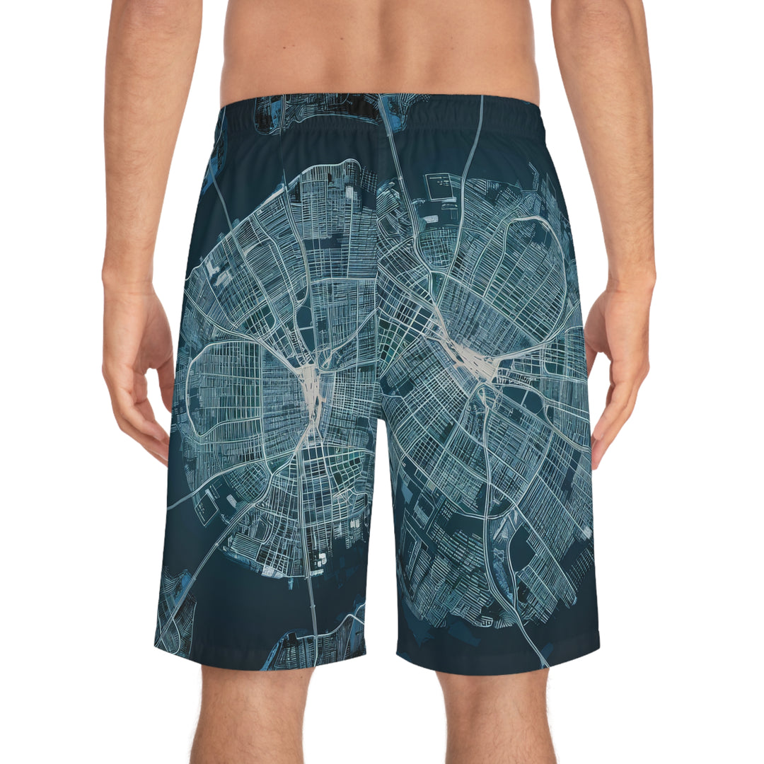 Men's Board Shorts - Maps