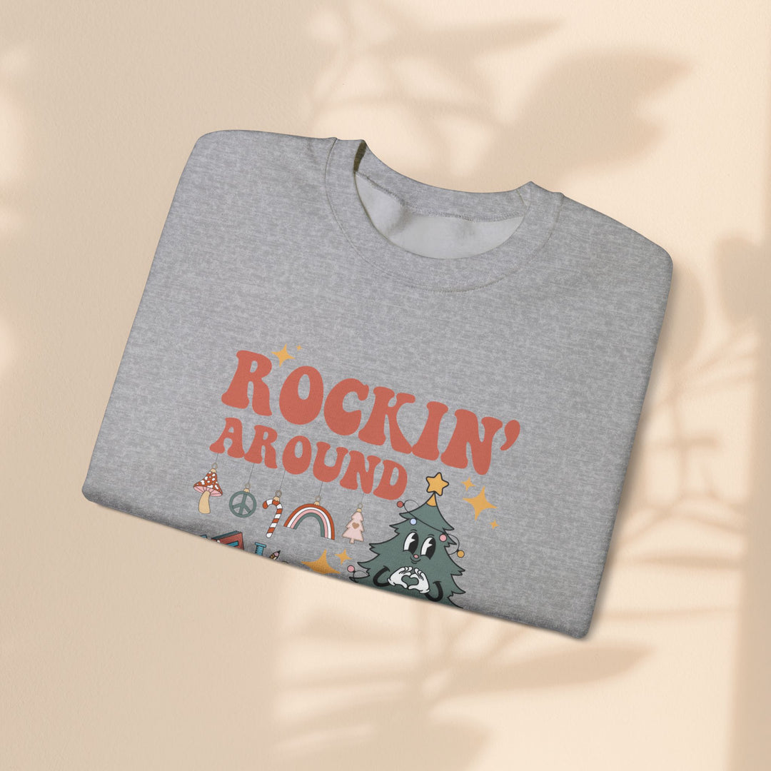 Unisex Heavy Blend™ Crewneck Sweatshirt - Rockin Around The Classroom