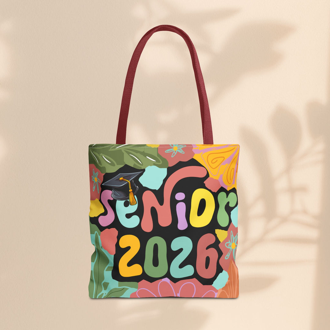 Senior 2026 Tote Bag | Colorful Grad Gift