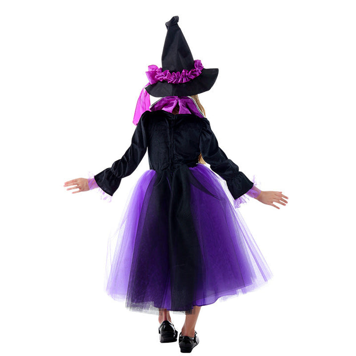 Girls’ Light-Up Halloween Costume Dress – Luminous Party Outfit