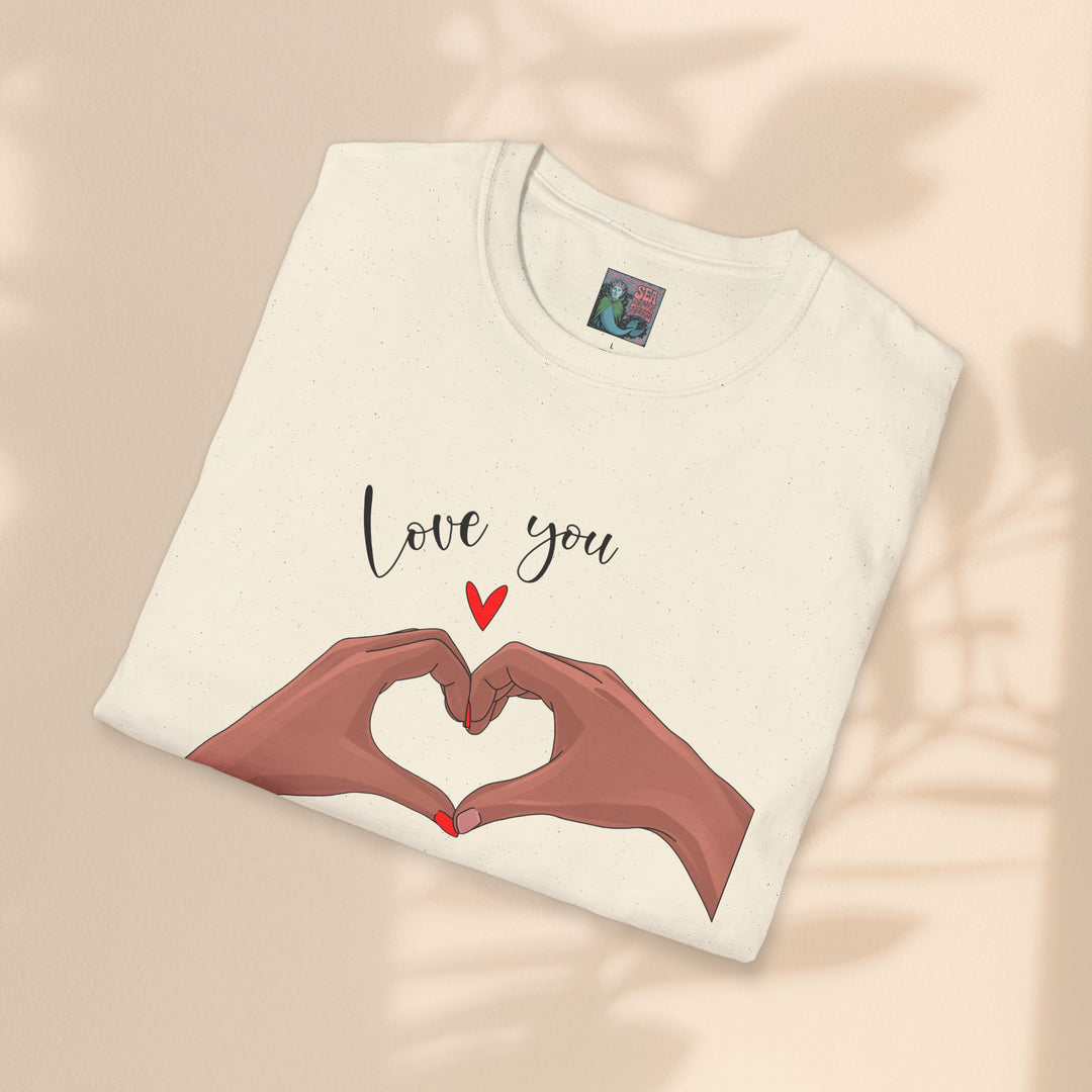 Unisex Softstyle T-Shirt - Love You Heart