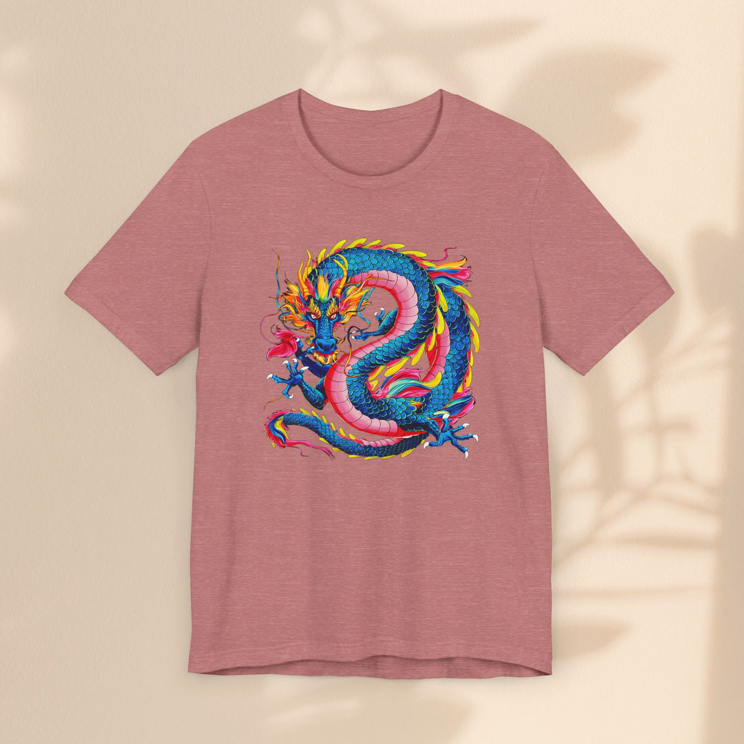 Unisex Jersey Short Sleeve Tee - Groovy Dragon