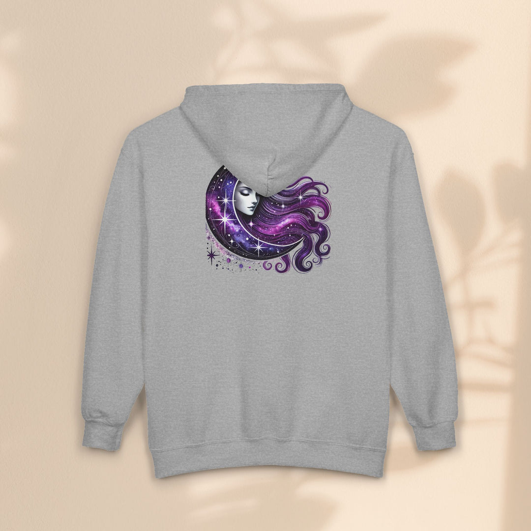Moon Goddess - Unisex Heavy Blend™ Full Zip Hooded Sweatshirt