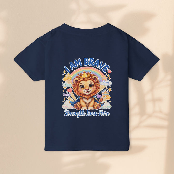 Brave Buddies Leo Lion I Am Brave Toddler T-Shirt