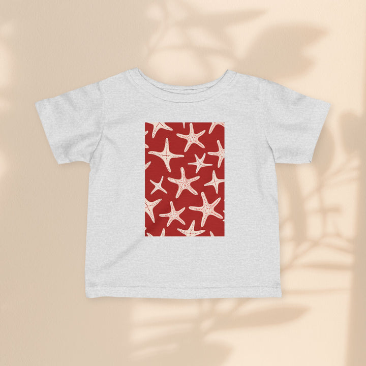Infant Fine Jersey Tee - Red Star