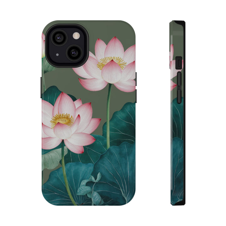 Impact-Resistant Cases - Lotus Flowers