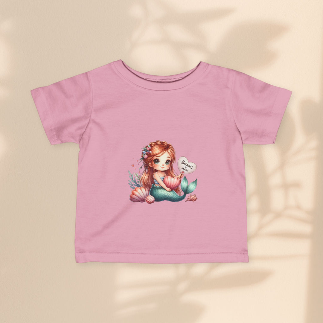 Infant Fine Jersey Tee - Mermaid At Heart