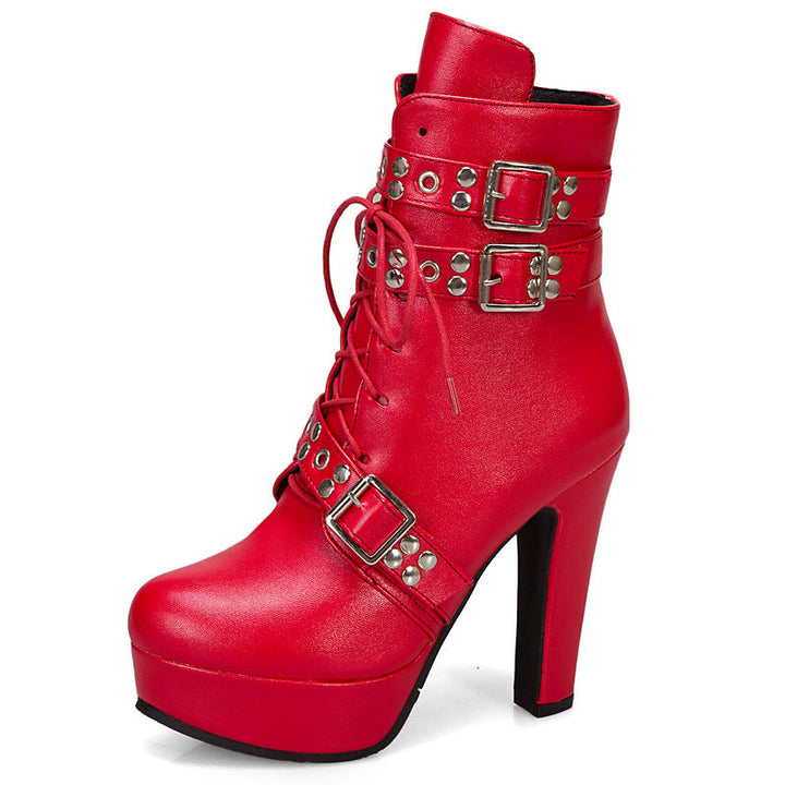Women's Martin Boots  Autumn Winter High Heels
