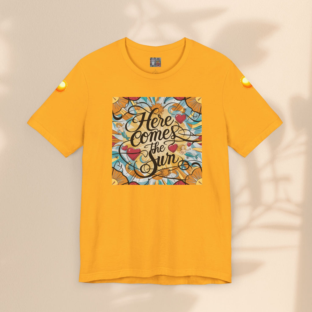 Unisex Jersey Short Sleeve Tee - Here Comes The Sun