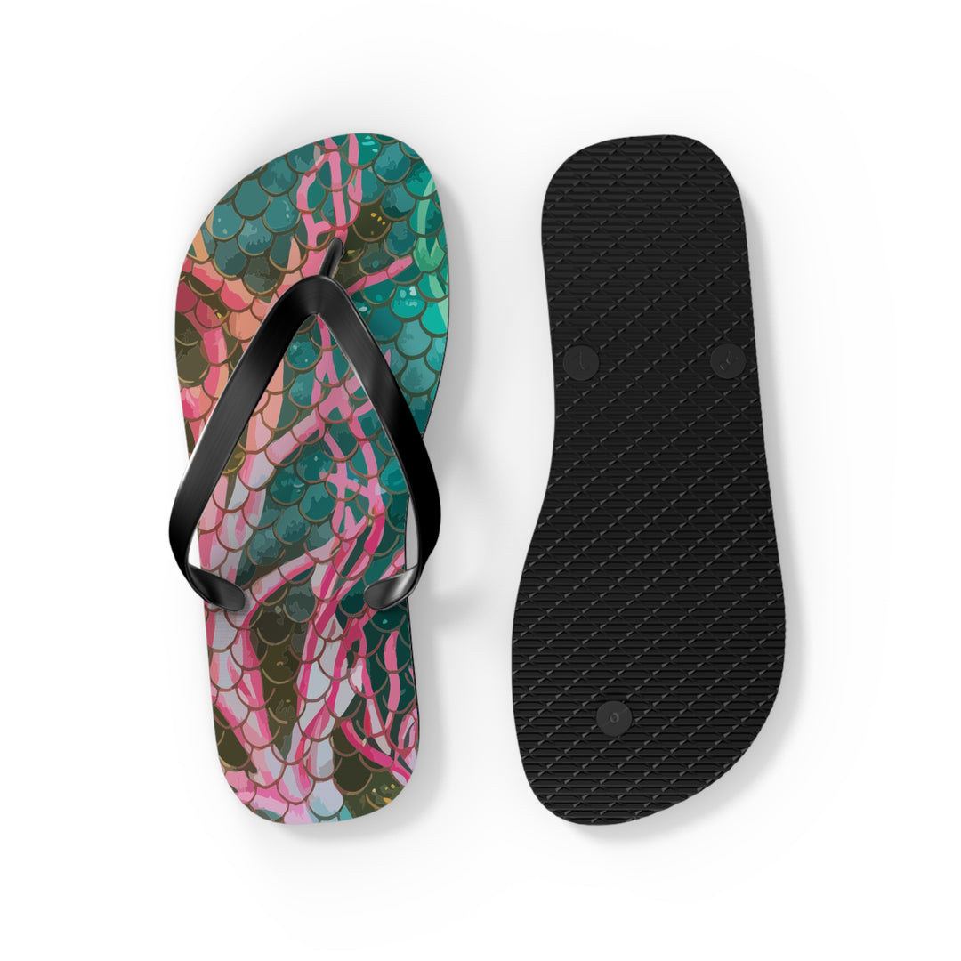 Flip Flops - Mermaid Scale Net