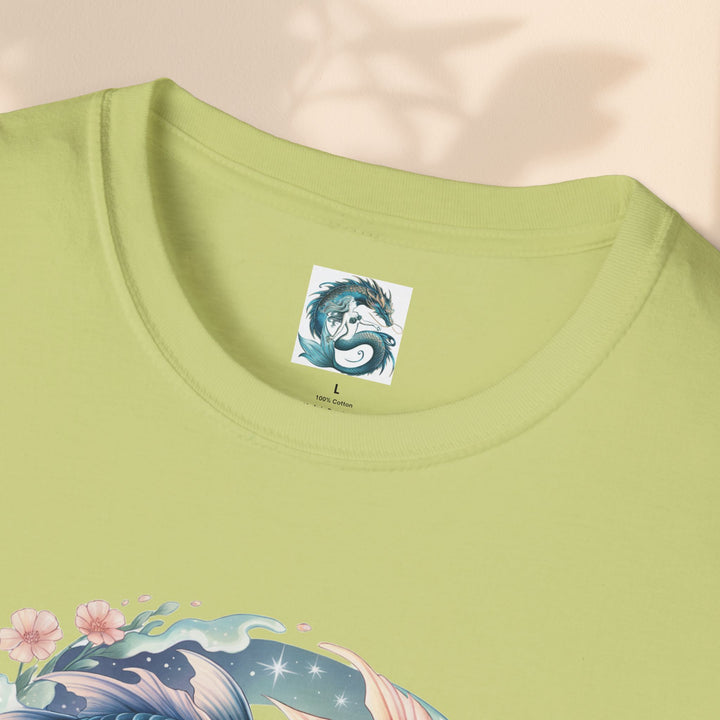 Pisces Zodiac T-Shirt, Softstyle Tee, Astrological Gift, Horoscope Apparel, Birthday Gift for Pisces, Astrology Merch