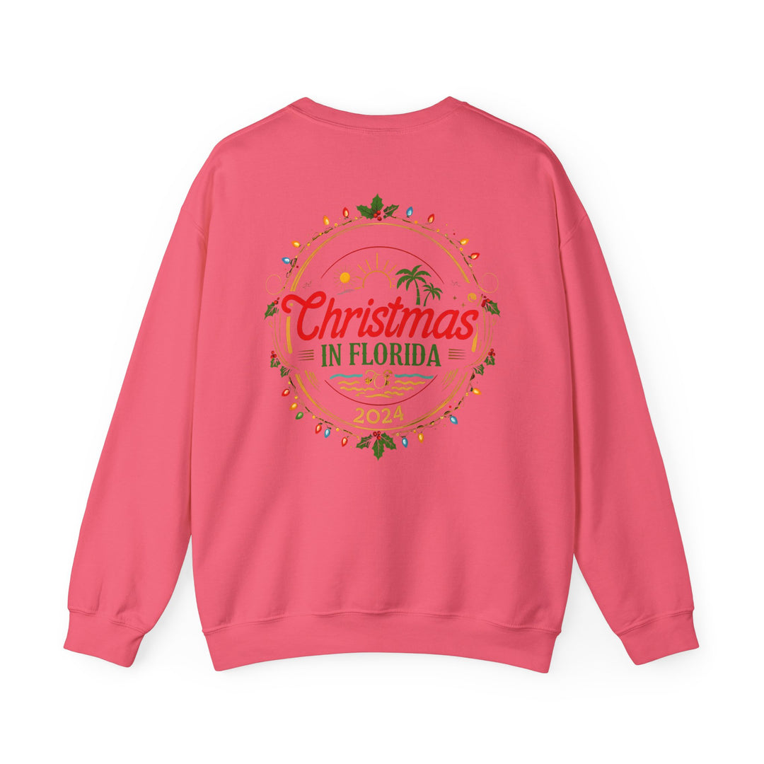 Unisex Heavy Blend™ Crewneck Sweatshirt - Christmas in Florida