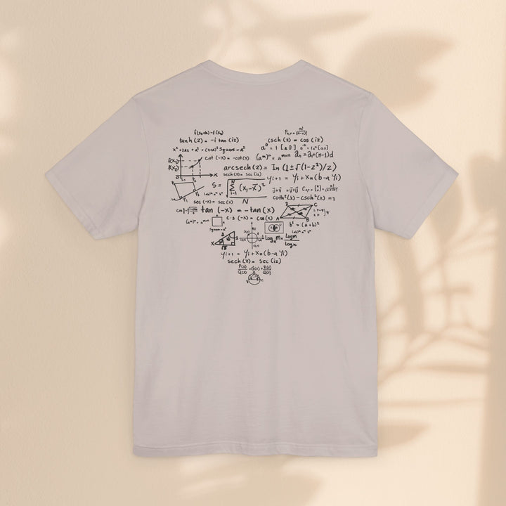 Unisex Jersey Short Sleeve Tee - Math Heart