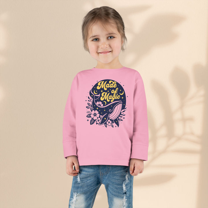 Made of Magic - Toddler Long Sleeve Tee, Kids Clothing