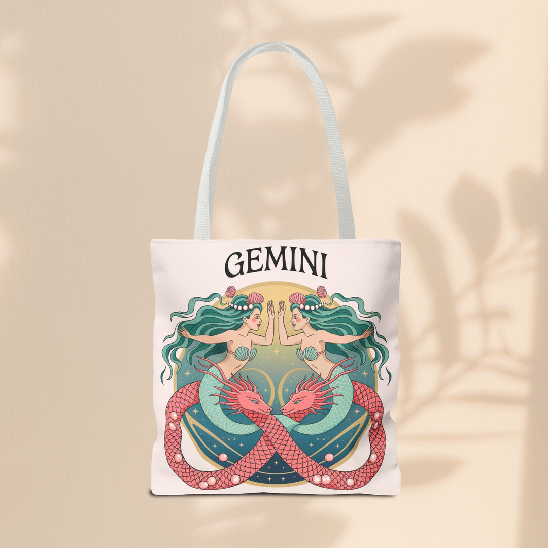 Gemini Zodiac Tote Bag, Astrological Bag, Personalized Gift, Astrology Lover, Horoscope Accessory, Birthday Present