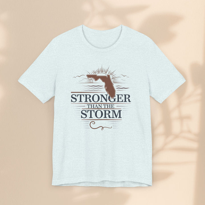 Unisex Jersey Short Sleeve Tee - Stronger Than The Storm