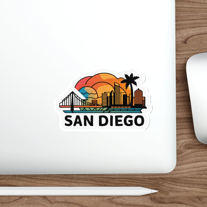 Die-Cut Stickers - San Diego California