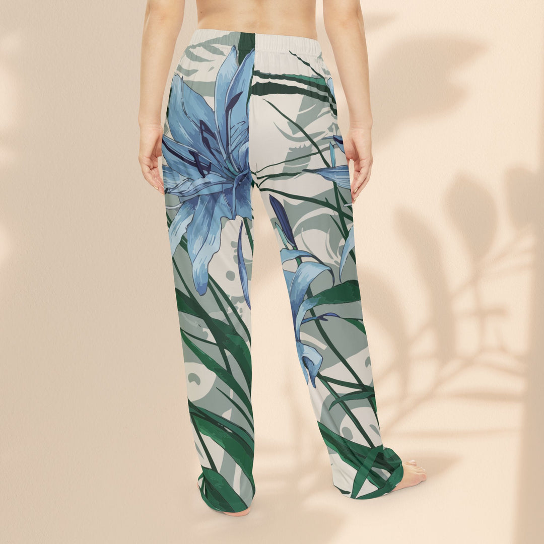 Women's Pajama Pants (AOP) - African Lily