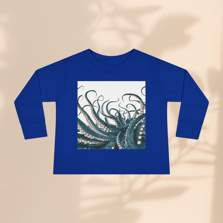 Toddler Long Sleeve Tee - Octopus