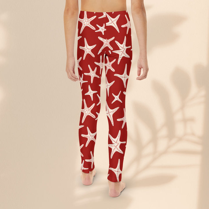 Copy of Youth Full-Length Leggings  - Red Star