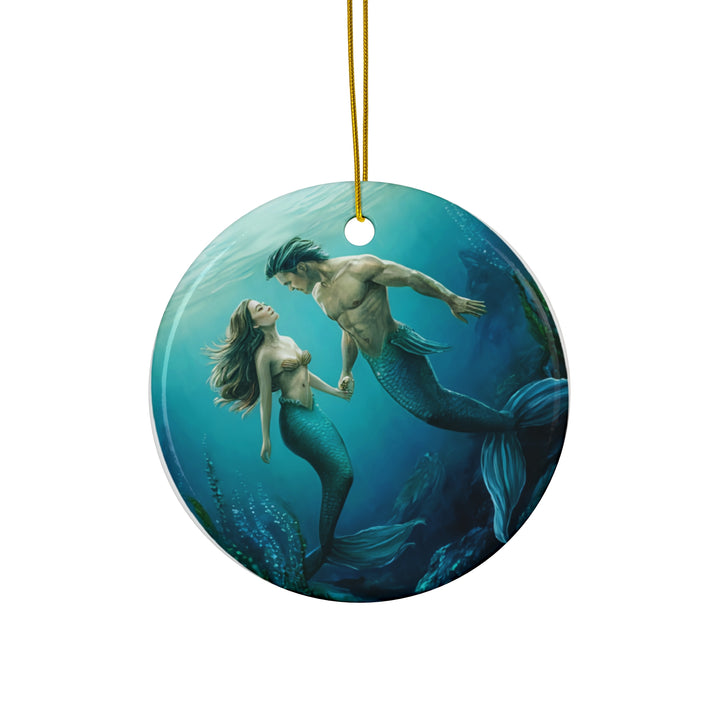 Ceramic Ornament - Mer Lovers