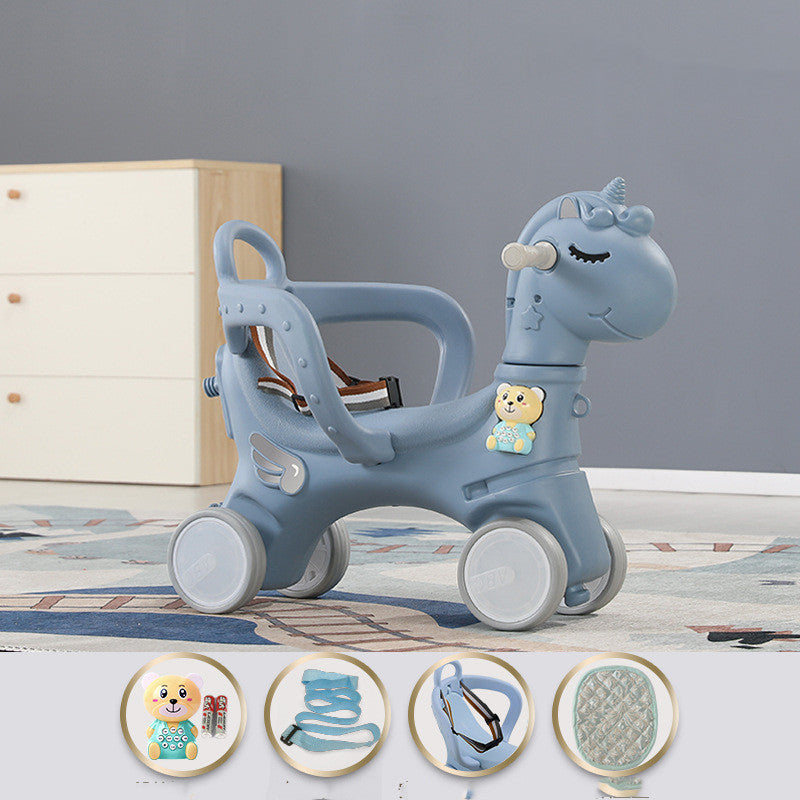Baby Rocking Ride-On Cart Toy