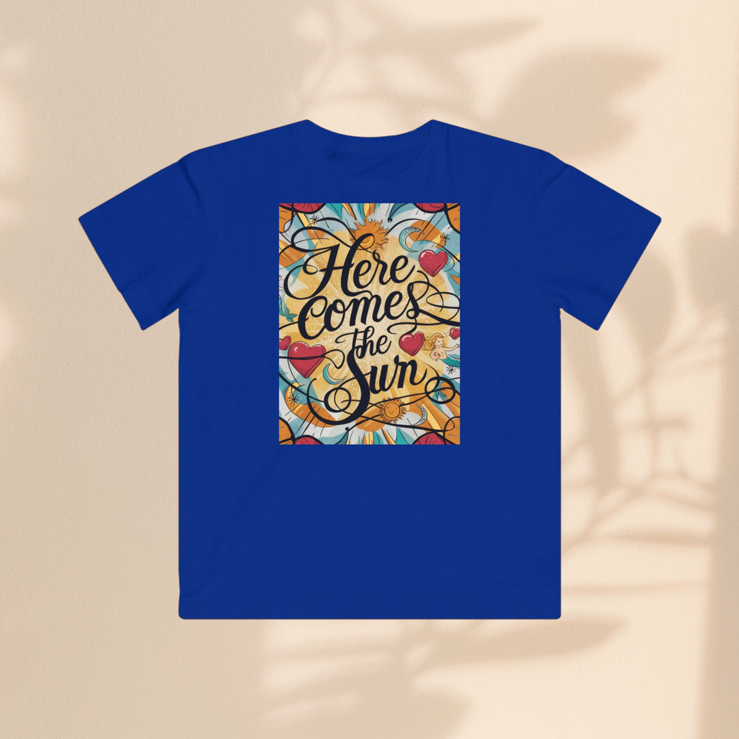 Kids Fine Jersey Tee - Here Comes The Sun