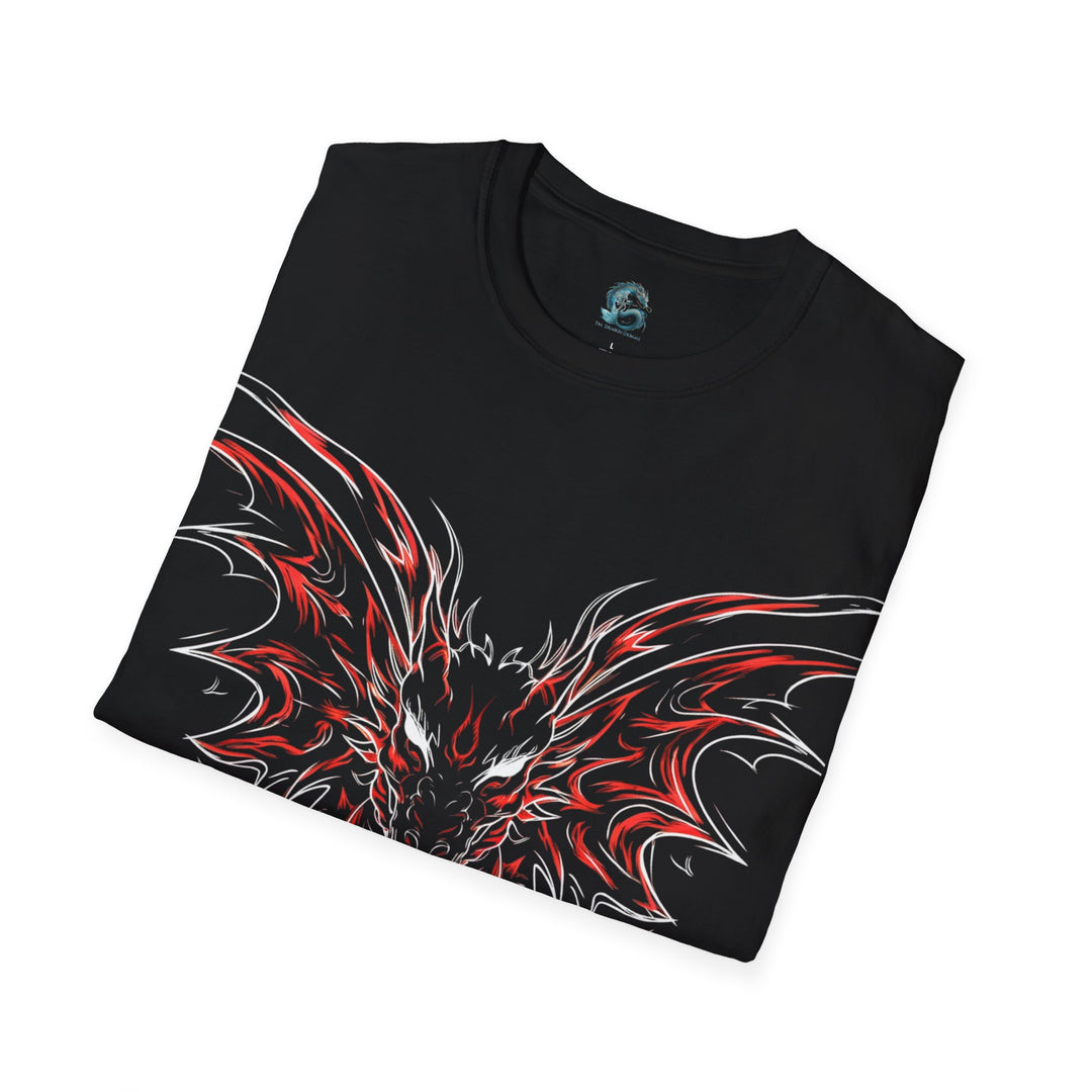 Unisex Softstyle T-Shirt - Electric Dragon