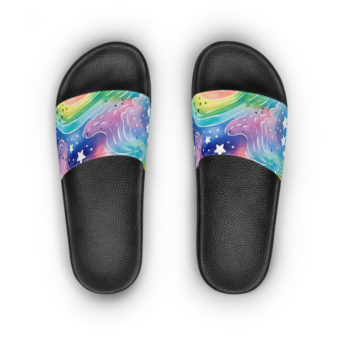 Women's Slide Sandals - Mermaid Stars