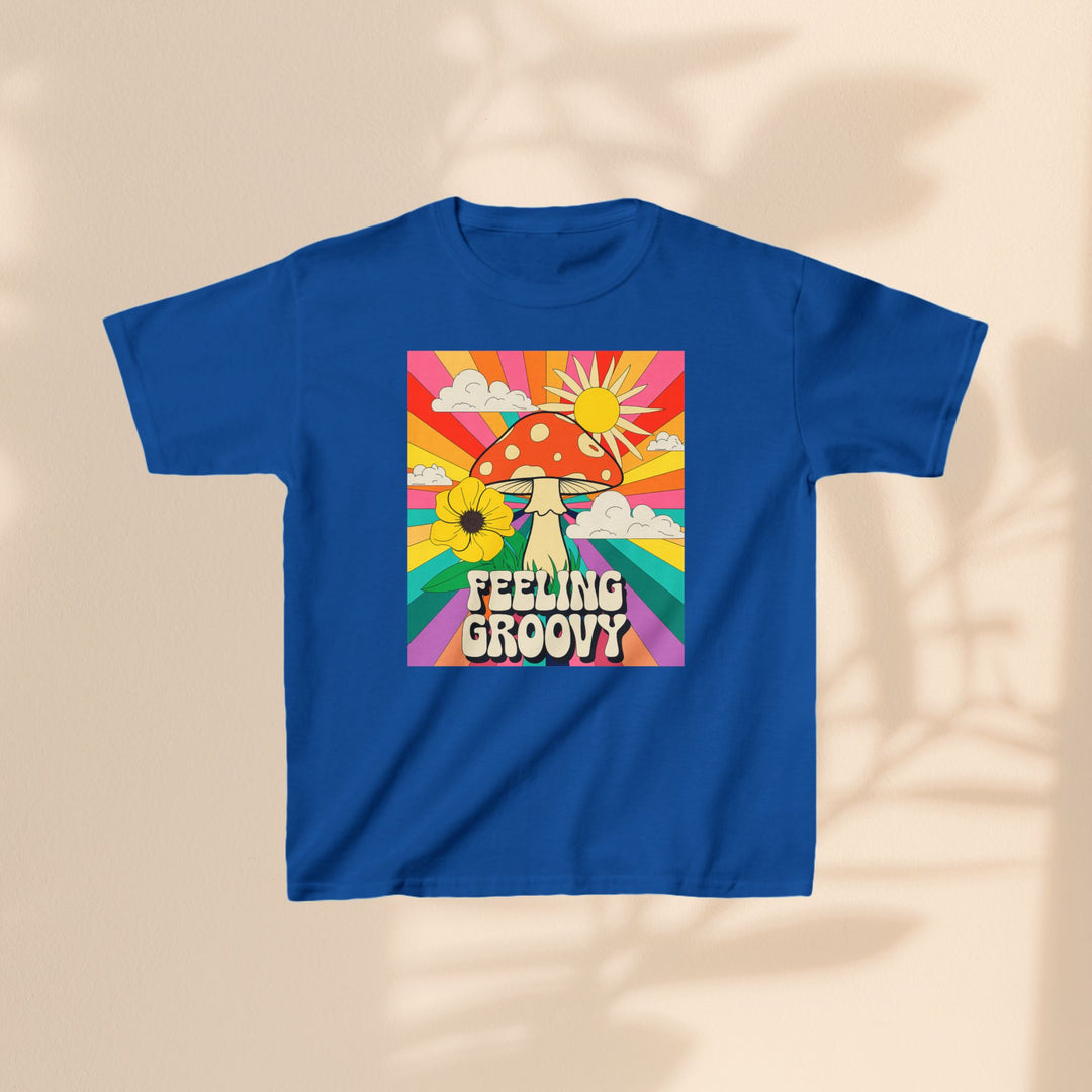 Kids Heavy Cotton™ Tee - Feeling Groovy