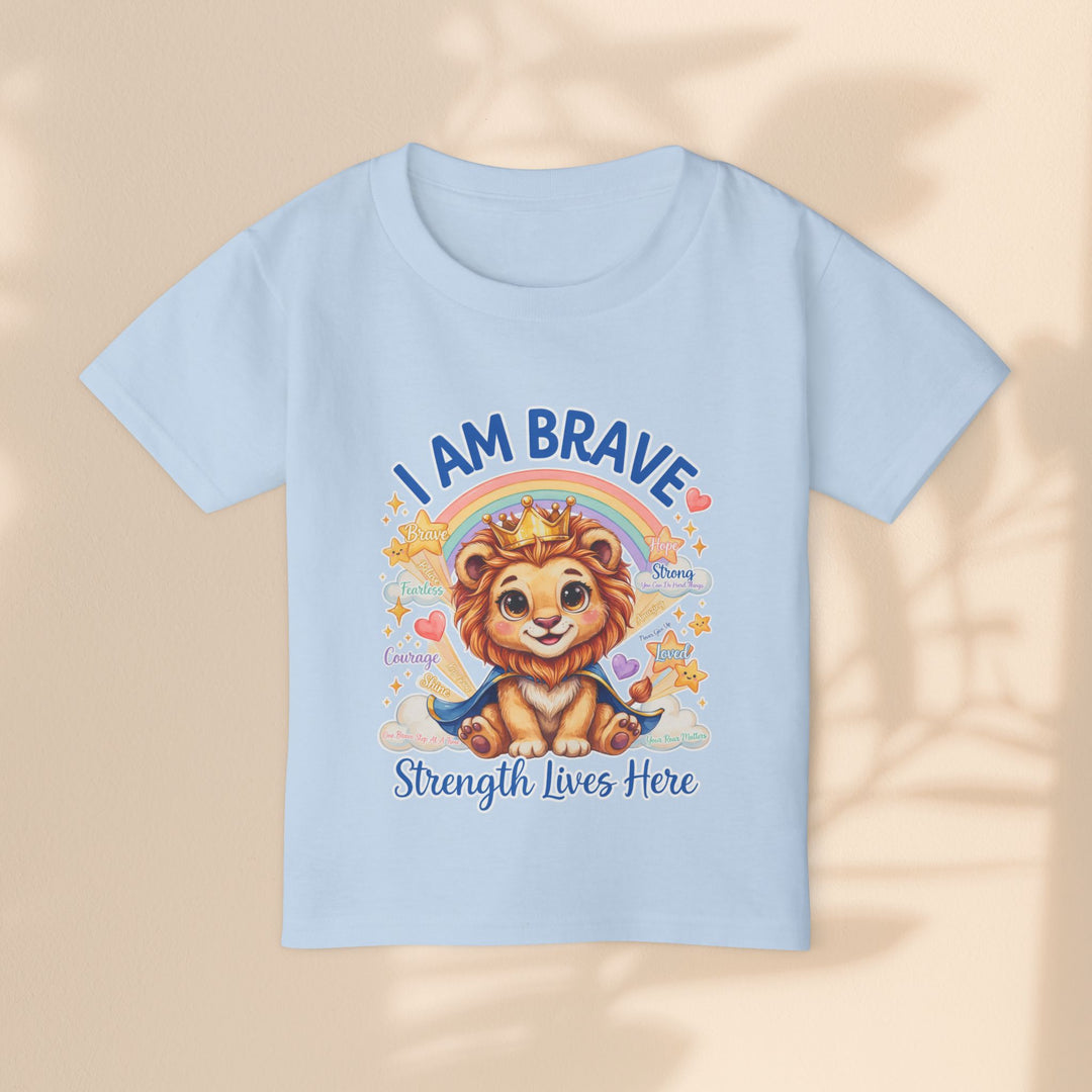 Brave Buddies Leo Lion I Am Brave Toddler T-Shirt