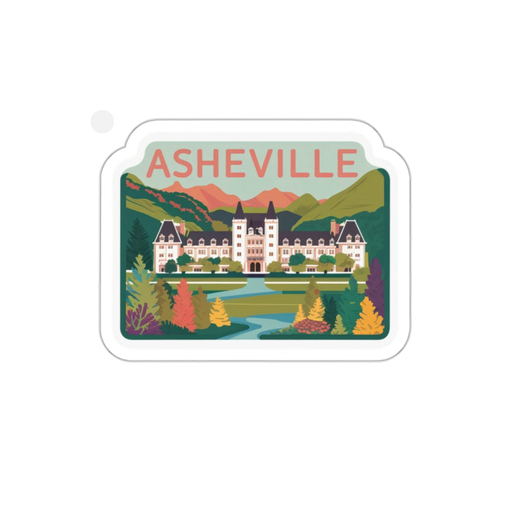 Die-Cut Stickers - Asheville North Carolina