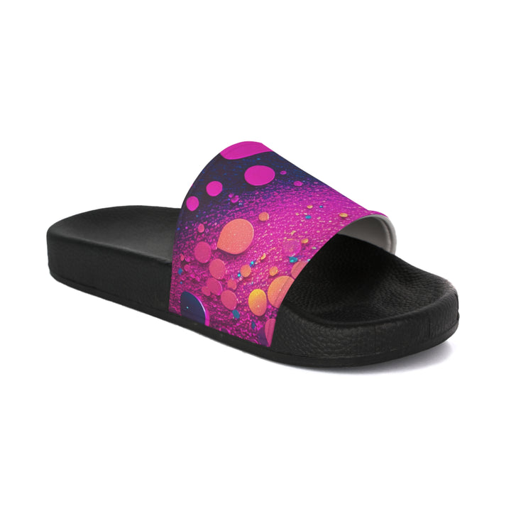 Women's Slide Sandals - Mermaid Glitter