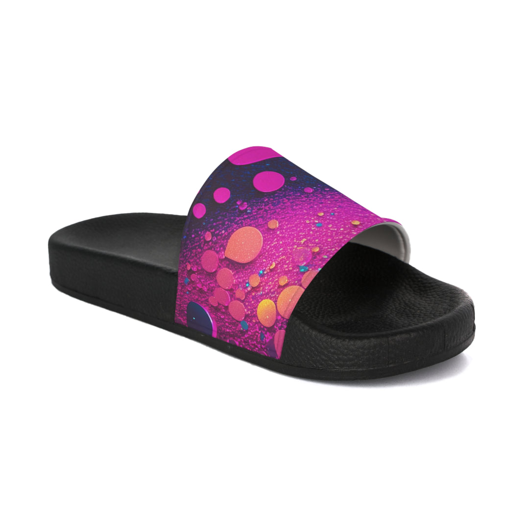 Women's Slide Sandals - Mermaid Glitter