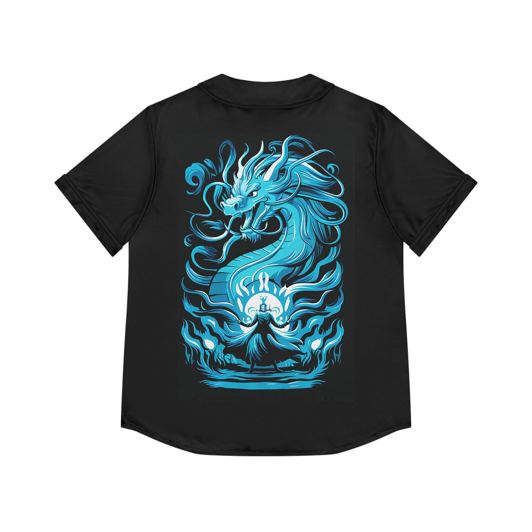 Women's Baseball Jersey - Majestic Dragon