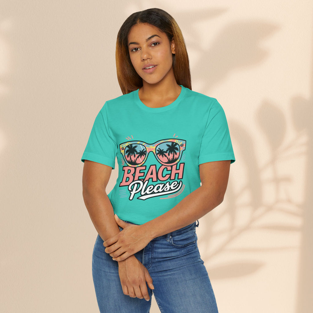 Unisex Jersey T-Shirt - Beach Please