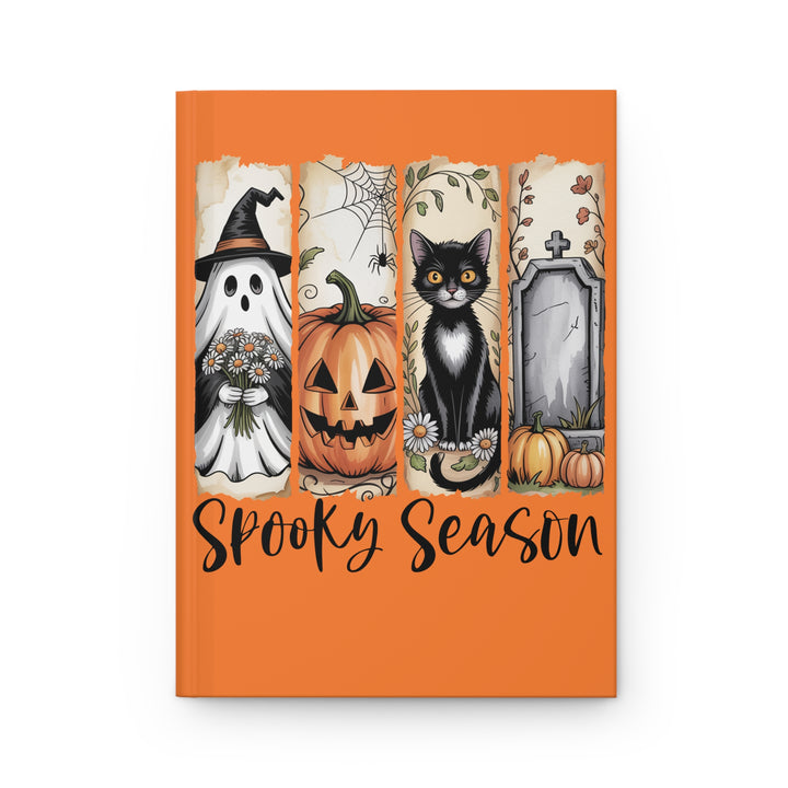 Spooky Season Hardcover Journal, Perfect Gift for Halloween