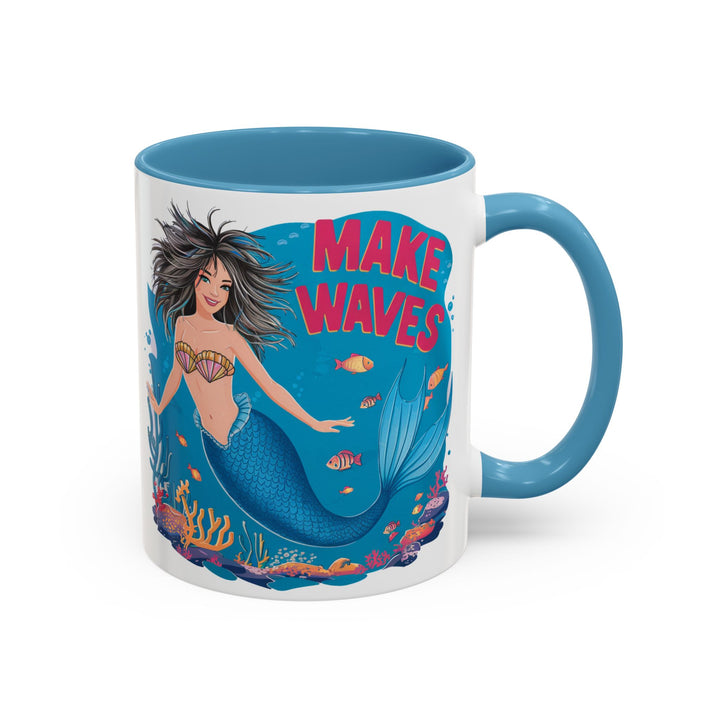 Accent Coffee Mug (11, 15oz) - Make Waves