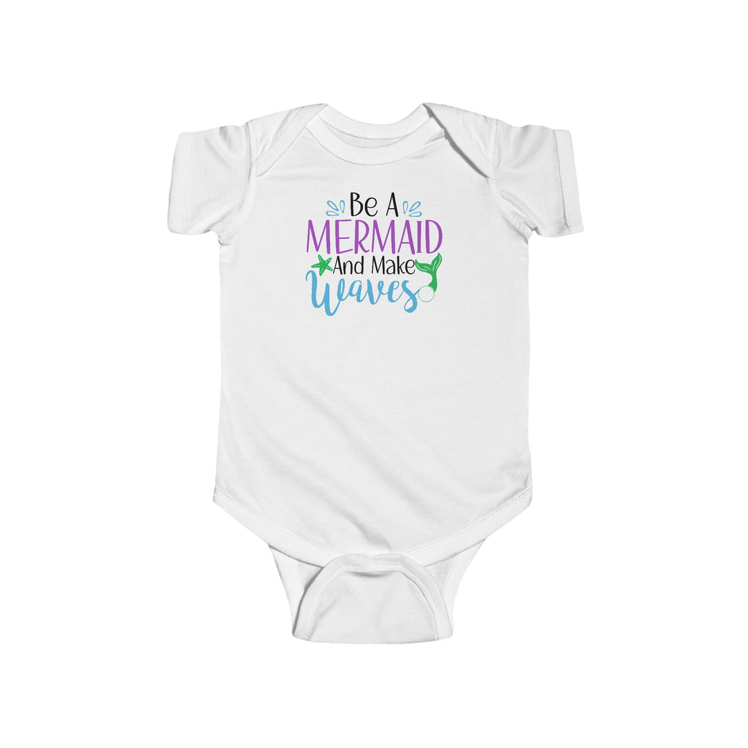 Infant Fine Jersey Bodysuit - Be a Mermad