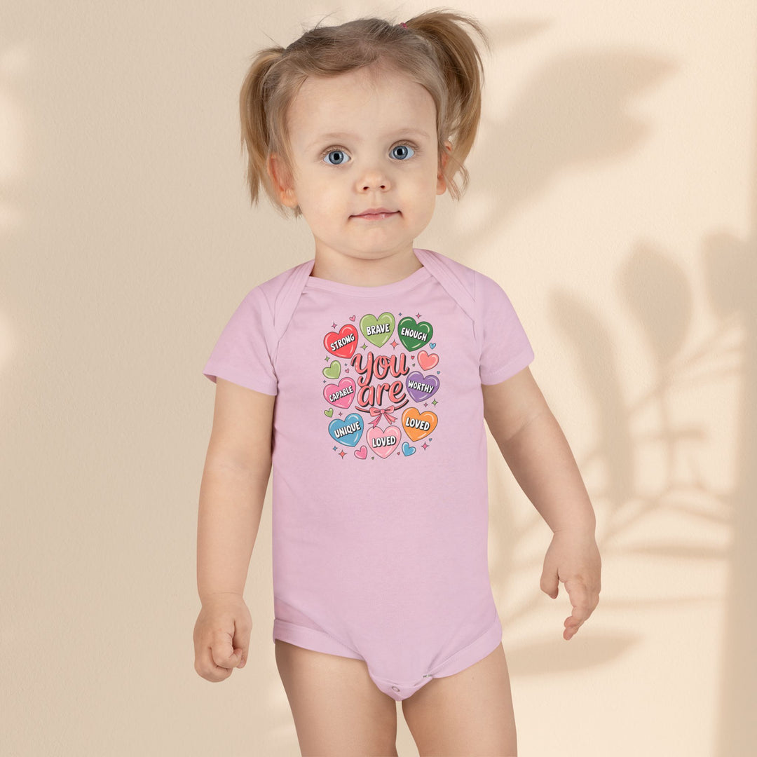 Baby Short Sleeve Onesie® - You Are Beautiful